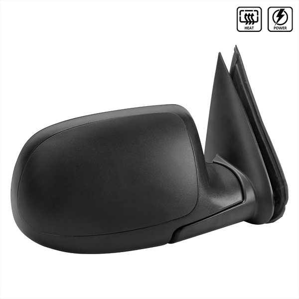 Spec-D Tuning POWER HEATED SIDE MIRRORS MATTE BLACK - RIGHT RMV-SIV99HP-FS-R